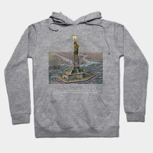 Vintage New York Illustration Hoodie